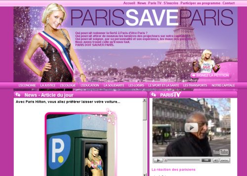 Paris Hilton sauve Paris